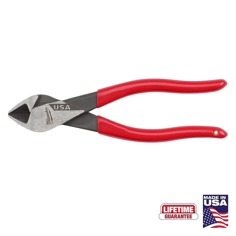 6" Diagonal Dipped Grip Cutting Pliers (USA)